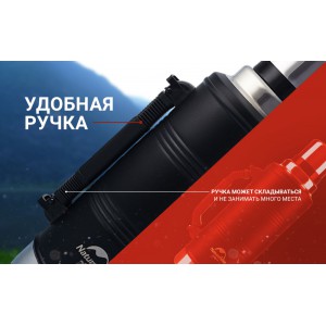 Термос Naturehike Q-9H NH19SJ011, 2.2L, черный, 6927595740279 [NATUREHIKE]